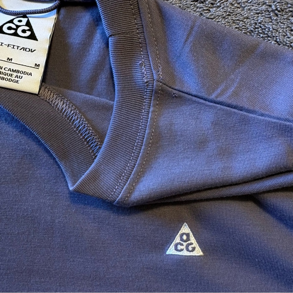Women's Nike ACG Dri-FIT ADV "Goat Rocks" Sleeveless Tank Top Purple Size M - Picture 4 of 9